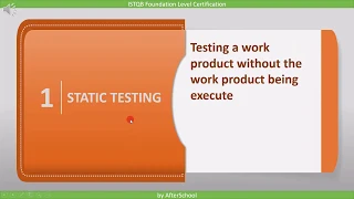 3 1  Static Testing Basics