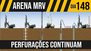 ARENA MRV PERFURAÇÕES E AVANÇOS NA ESPLANADA - 14/09/2020