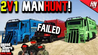 ACID LABS vs TERRORBYTE GTA 5 FAILED MANHUNT!