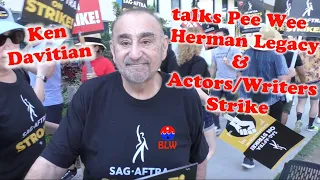 Ken Davitian talks Pee Wee Herman Legacy & Actors/Writers Strike - Your Thoughts?