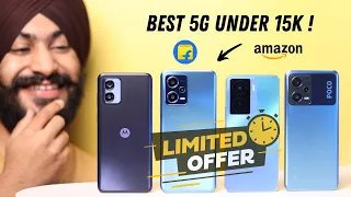 Top 5 Smartphone To Buy Under ₹15,000 In Amazon And Flipkart Sale 2023