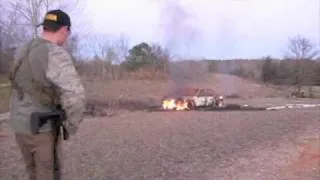 AR-15 Explodes Car!