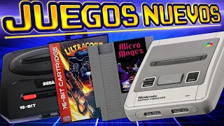 JUEGOS NUEVOS para Consolas Viejas [SNES - NES - MEGA DRIVE - GBA]