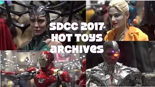SDCC HOT TOYS SIDESHOW MARVEL, DC, Early look July 21, 2017 Thor, Justice League,  Iron Man