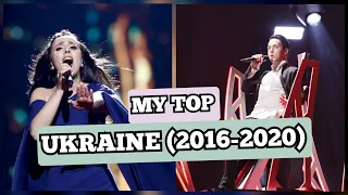 MY TOP 4 Ukraine Eurovision (2016-2020)