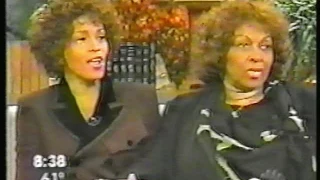 Rare 1998 Whitney & Cissy Houston interview TODAY show