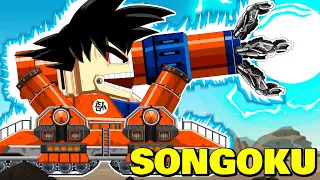 ❓ WHAT IF Songoku Dragon in WOT | Мега танки VS Мега Босс | Мультики про танки | Arena Tank Cartoon