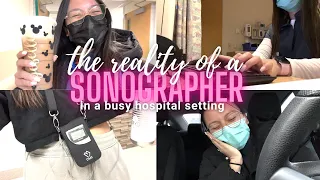 DAY IN MY LIFE: Diagnostic Medical Sonographer | the reality in a hospital setting today