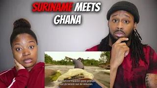 🇸🇷/🇬🇭 American Couple Reacts "SURINAME MEETS GHANA"