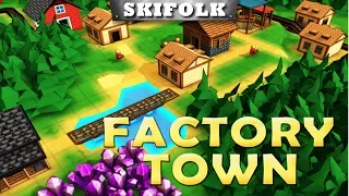 🌎 FACTORY TOWN ► ПЕРВЫЙ ВЗГЛЯД ! АВТОМАТИЗИРУЙ ТО - АВТОМАТИЗИРУЙ ЭТО !