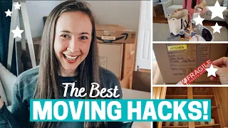 MOVING HACKS! THE BEST PACKING HACKS & TIPS FOR MOVING!