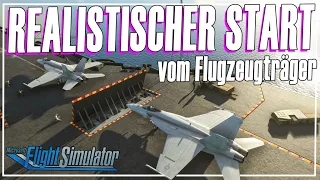 BESTER Start vom Flugzeugträger! Mehrere Flugzeugträger zur Auswahl bei Flugsimulator 2022 Freie MOD