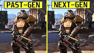 Fallout 4 PS4 Pro vs PS5 Graphics Comparison with FPS Counter | Past Gen vs Next Gen Patch