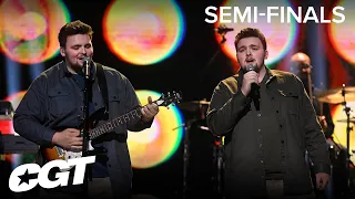 TWIN SINGERS The Turnbull Brothers Charm With A Classic Cover | Canada’s Got Talent Semi Finals