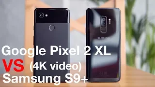 Samsung S9+ против Google Pixel 2 XL - тест 4K записи