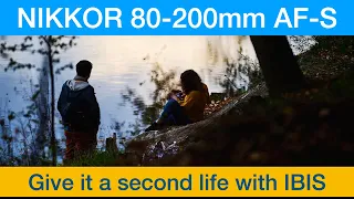 Nikon 80 200mm AFS with D3S and Z6ii   The benefits of IBIS