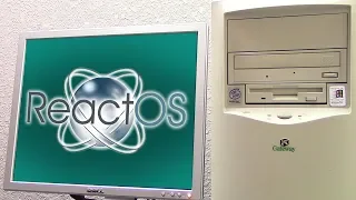 The ReactOS Marathon - Installing on Real Hardware! ($5 Windows 98 PC)