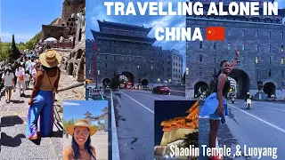 TRAVELLING ALONE IN CHINA 🇨🇳  - SHAOLIN TEMPLE - KARATE - LUOYANG GROTTOES ETC