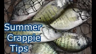 How to Catch Crappie in the Summer - Lake Fishing Tips, Secrets