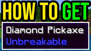 How To Get Unbreakable Tools & Armor In Minecraft Bedrock & Java!