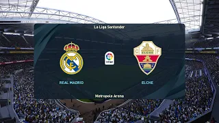 PES 2021 | Real Madrid vs Elche - Spain La Liga | 13/03/2021 | 1080p 60FPS