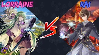 Grand Archive TCG Lorraine vs Rai Gameplay