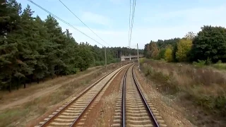 Cabview EU07 TLK51110/1 Bydgoszczanin BiT City Bydgoszcz - Toruń (+sound)