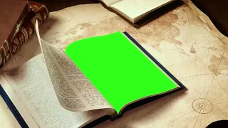 Opening Book Green Screen Video No Copyright Free video, NP Creative