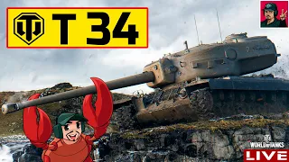 🔥 T34 - СТАРЫЙ, НО НЕ БЕСПОЛЕЗНЫЙ...? 😂 World of Tanks