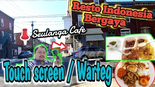 Seulanga Cafe resto orang Aceh sukses nuansa makanan Sumatra dengan style touchscreen (warteg) di 🇺🇸