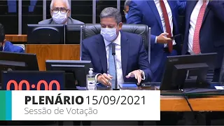 Plenário - Votação Novo Código Eleitoral (PLP 112/21) - 15/09/2021