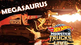 Hot wheels Monster Truck Live 2019 Megasaurus!