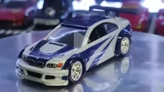 How to make hotwheels custom BMW M3 GTR Need for speed : Most wanted