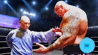 Fearless - Arrogant Boxer Doesn't Know That ,This Tiny Man Is A Kung Fu Prodigy ||JET LI