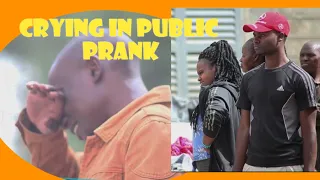 Crying without reason prank