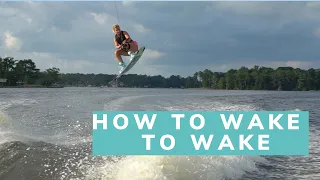 HOW TO JUMP ON A WAKEBOARD