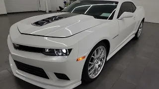 2014 CHEVROLET CAMARO 2SS SPECIAL SPRING EDITION SUMMIT WHITE 4K WALKAROUND 13868Z SOLD!