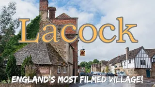 Lacock- England's Most Filmed Village! Harry Potter, Downton Abbey.  Roaming The Cotswolds Ep. 10