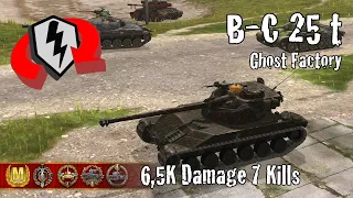 Bat.-Châtillon 25 t  |  6,5K Damage 7 Kills  |  WoT Blitz Replays