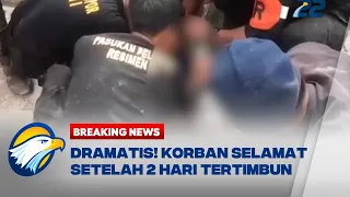 2 Hari Terjepit Puing Bangunan, Korban Selamat