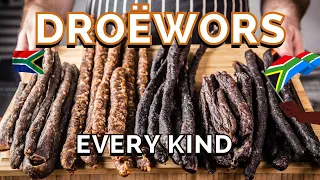 How I Make Any Droewors - South African Dried Sausage