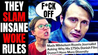 Mads Mikkelsen And Director Nikolaj Arcel DESTROY Reporter Over Woke Hollywood Diversity Rules