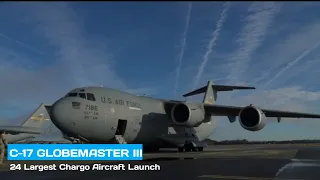 Largest Launch C-17 Globemaster III From Base Charleston