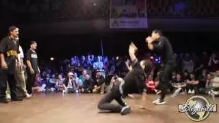 Funk Fockers vs 7 Commandoz // .BBoy World // BREAKING 3on3 FINAL | FLOOR WARS 2015