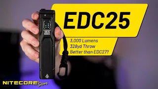 Customizable, Compact, and Cutting Edge Flashlight | Nitecore EDC25