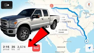 Traveling 5000 Miles Across the Country to Buy my Dream Truck