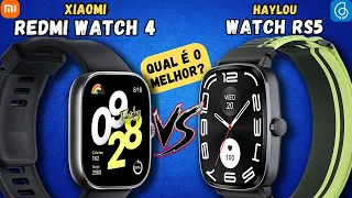 Xiaomi Redmi Watch 4 vs HAYLOU Watch RS5 | Comparativo Completo & Preço