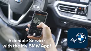 Schedule Service with the My BMW App!