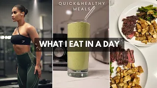 WHAT I EAT IN A DAY | High Protein, Healthy & Simple Meals