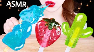 ASMR 아이스크림 꿀젤리 만들기 먹방 ICE CREAM HONEY JELLY EATING SOUNDS MUKBANG 도전 먹방